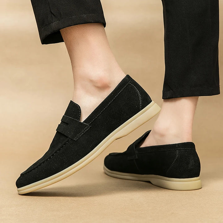 Monaco Suede Loafers