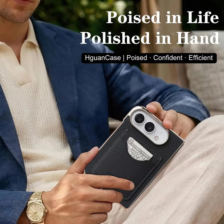 Sora | Wallet Phone Case with Card Pocket and Foldable Stand Design