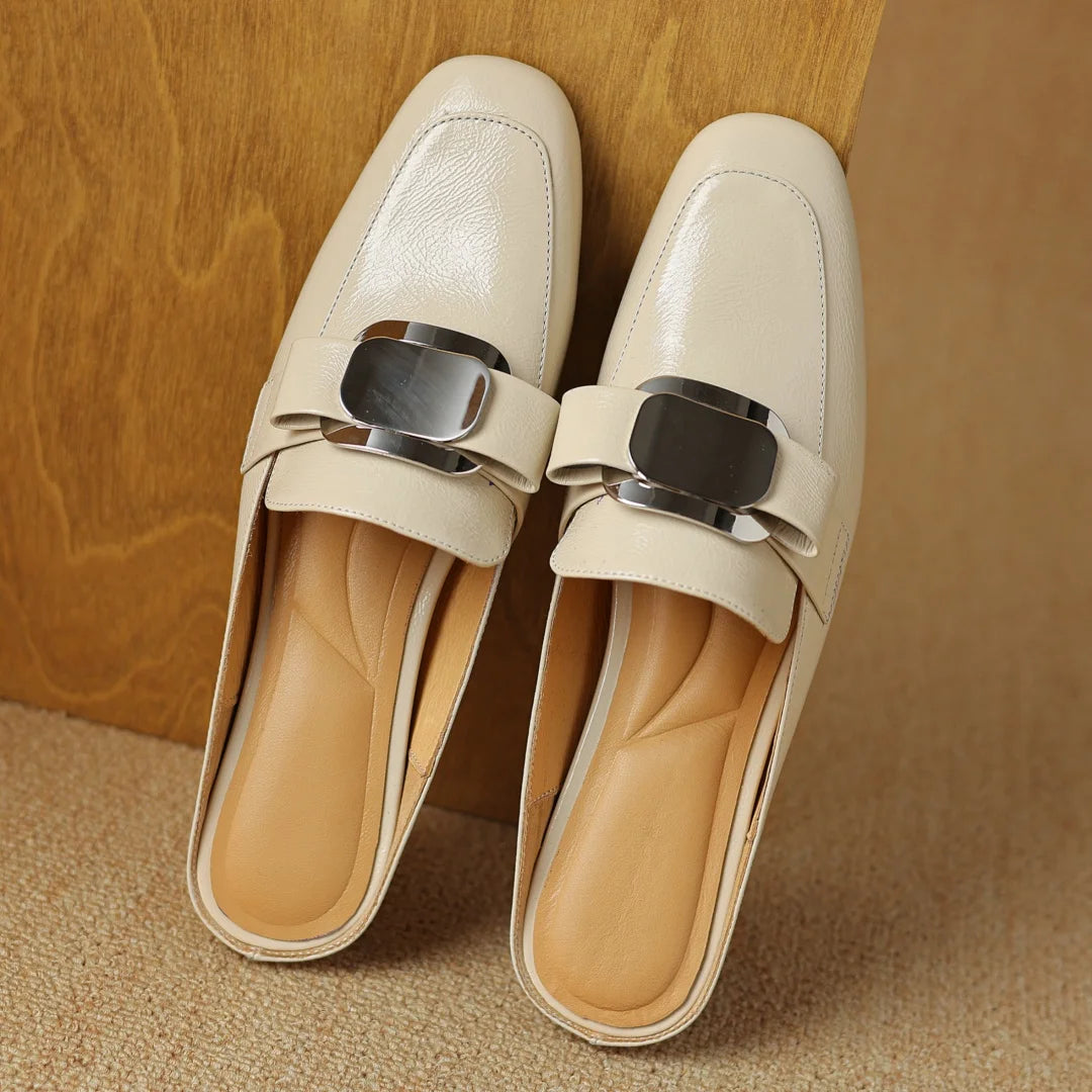 Aveline Dray Genuine Leather Flats