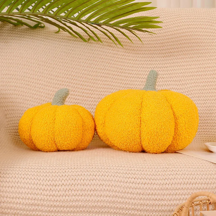 Pumpkin Puff Throw Pillow