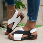 Aria Cross Wedges