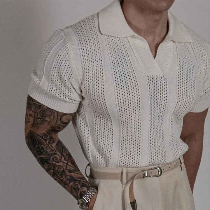 Archie Sloan Johnny Collar Shirt