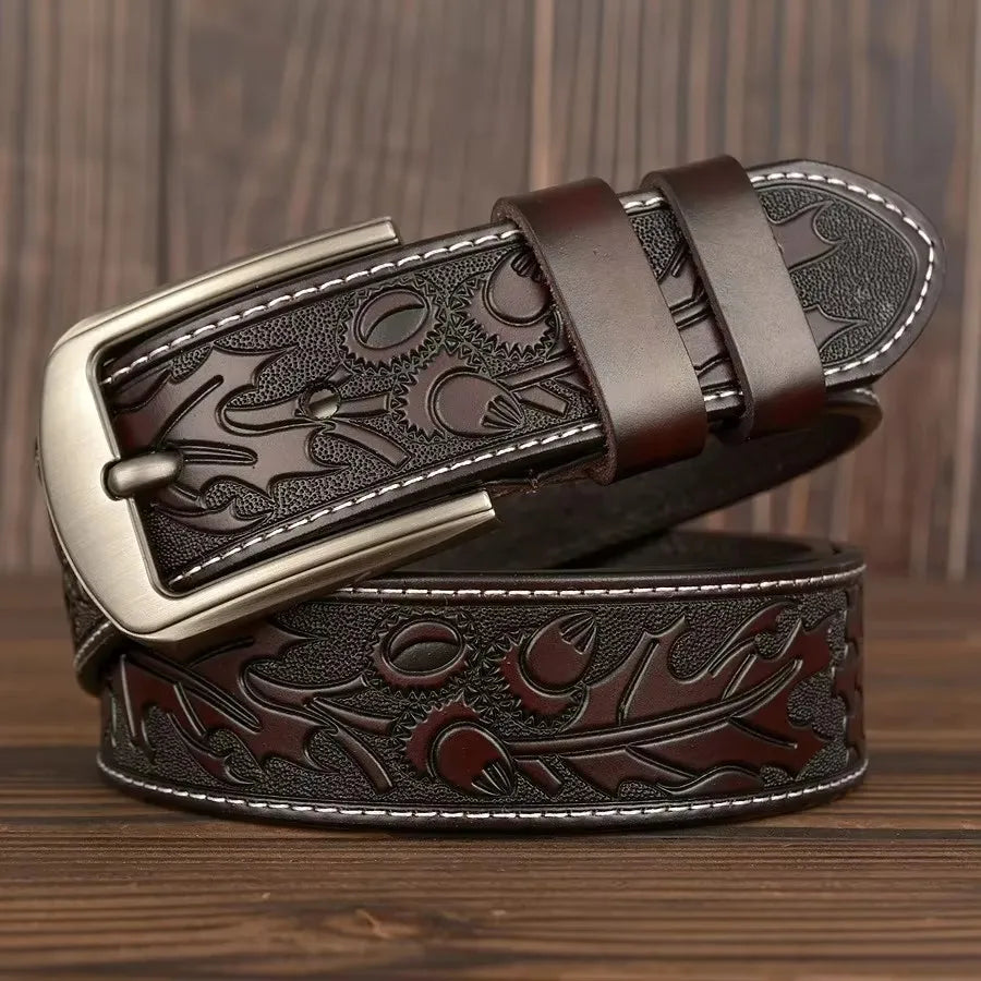 Ezra Fall Leather Belt