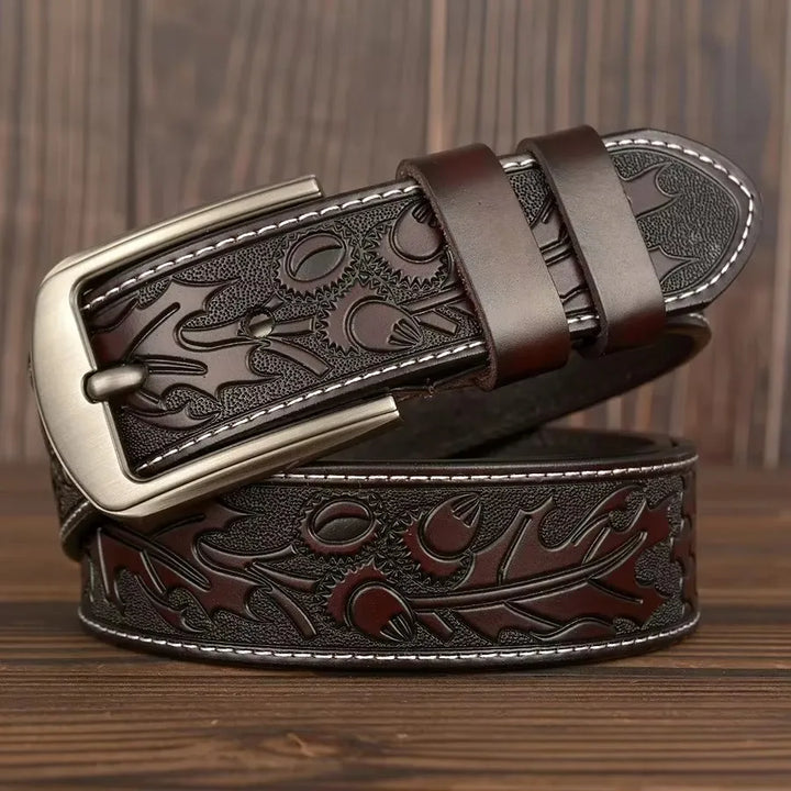 Ezra Fall Leather Belt