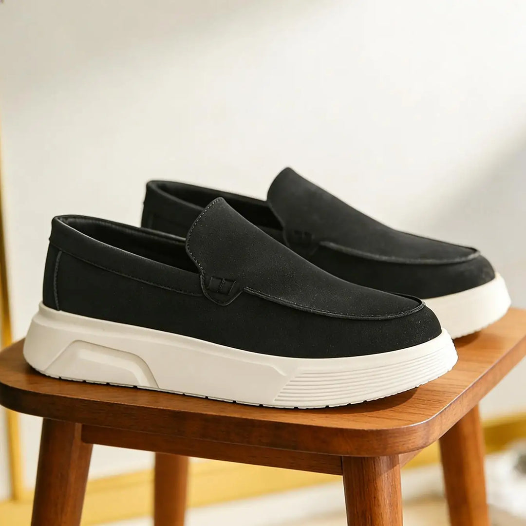 Lennox Hale Slip On Leather Loafers