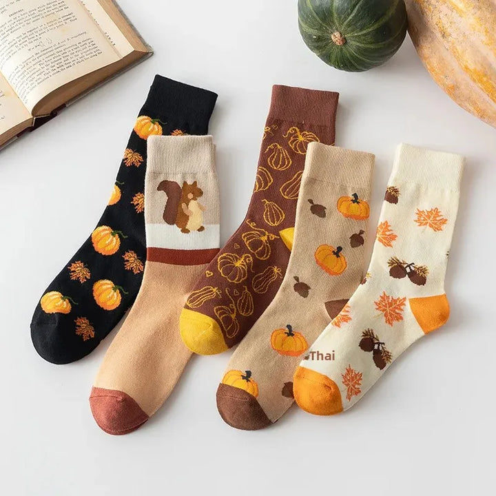 Halloween Cartoon Socks