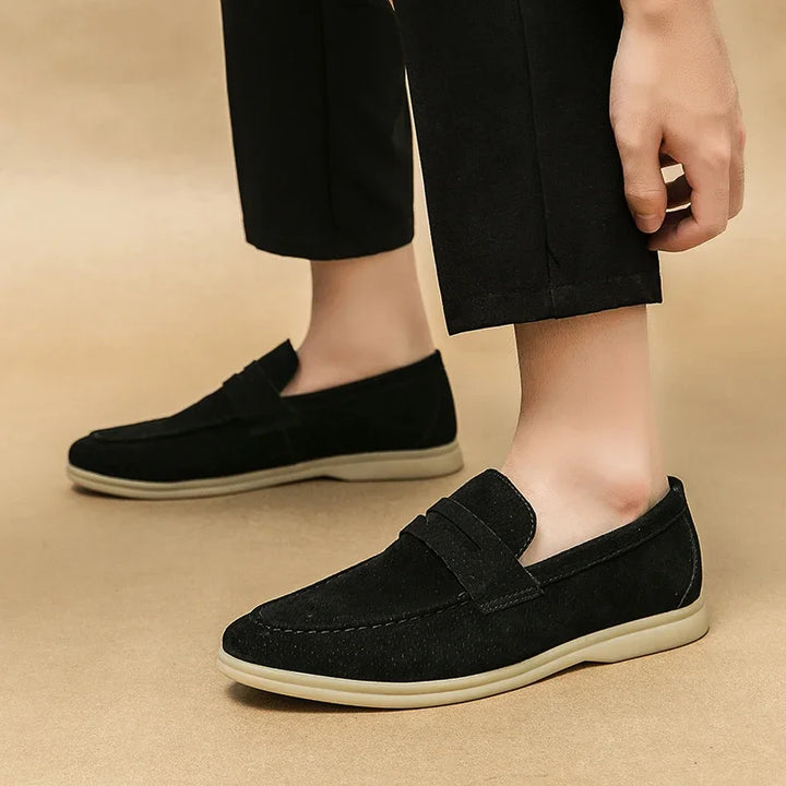 Monaco Suede Loafers
