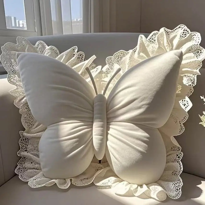 Luna Plush Butterfly Pillow