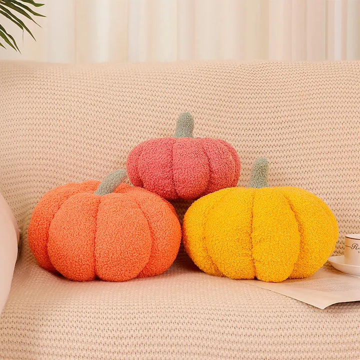 Pumpkin Puff Throw Pillow