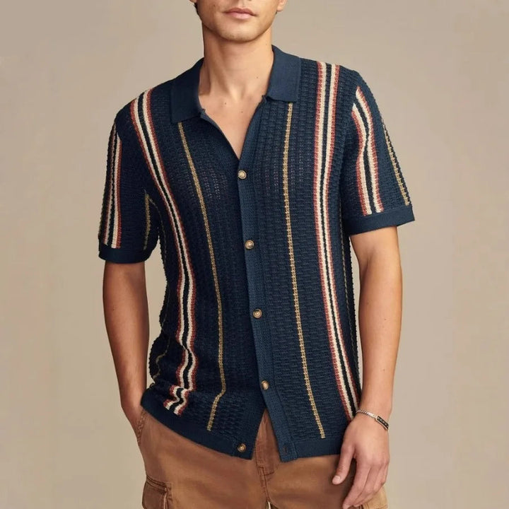 Milo Bravé Knit Button-Up
