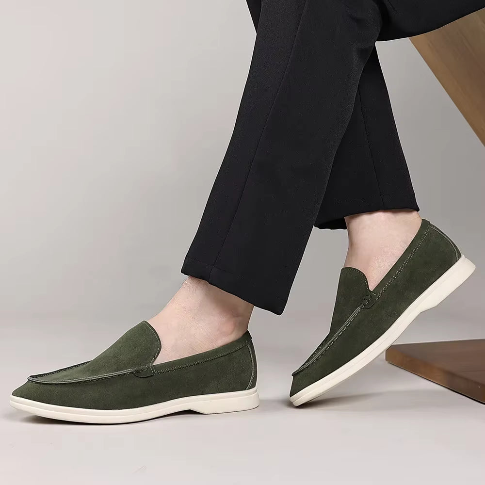 Clifton Grey Loafers