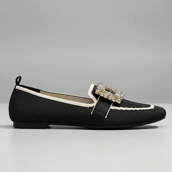 Isabeau Square Toe Flats