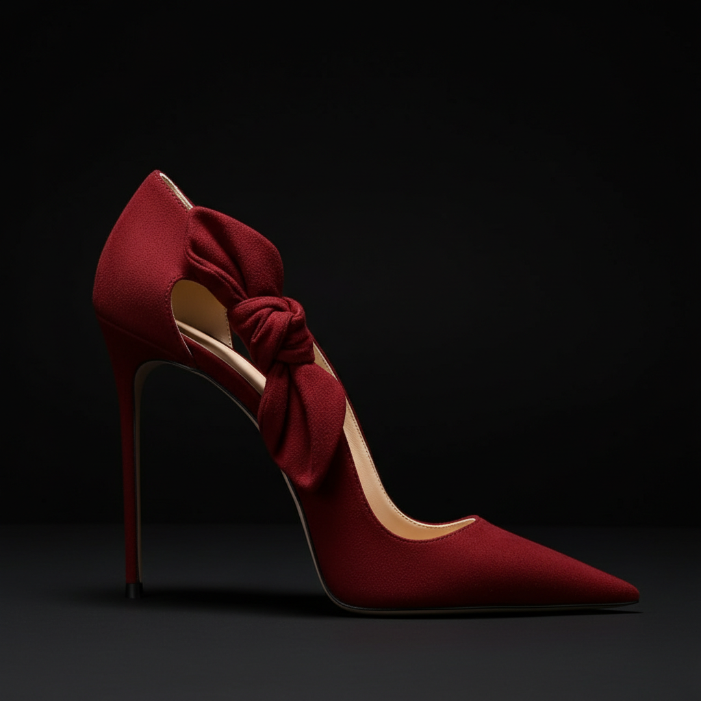 Valentina Suede Stiletto