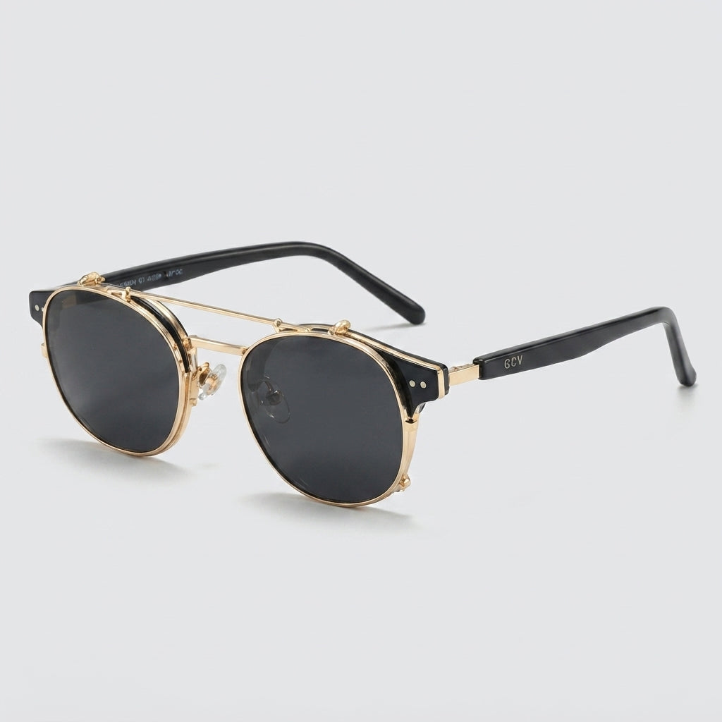 Raven | Unisex Polarized Lens Retro Sunglasses