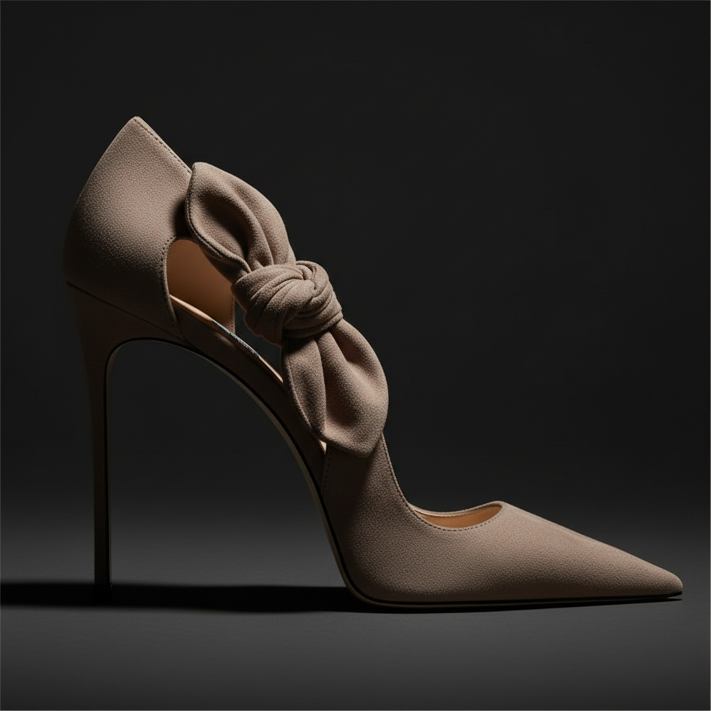 Valentina Suede Stiletto