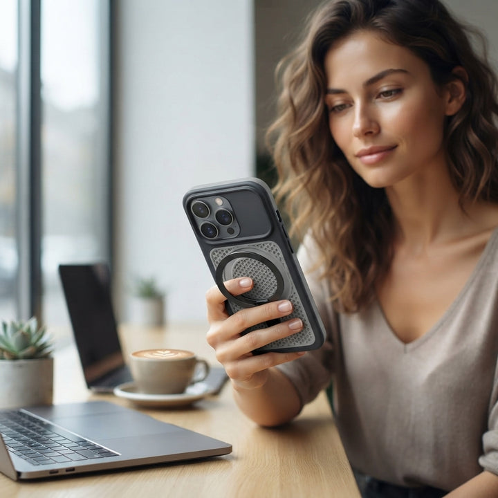 Nova | Universal Magnetic Cooling Magsafe Ring Stand iPhone Case