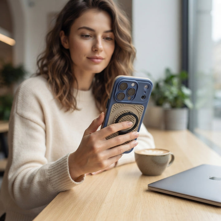 Nova | Universal Magnetic Cooling Magsafe Ring Stand iPhone Case