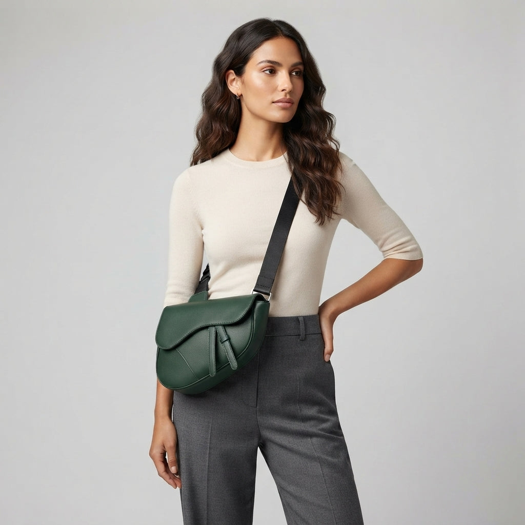 Sienna Saddle Crossbody Bag