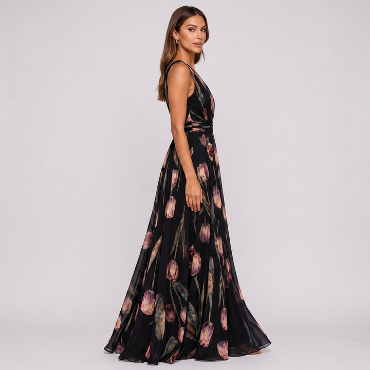 Lillian Botanical Maxi Dress