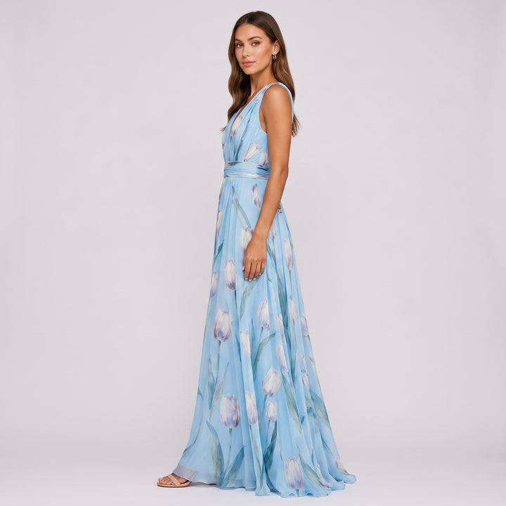 Lillian Botanical Maxi Dress