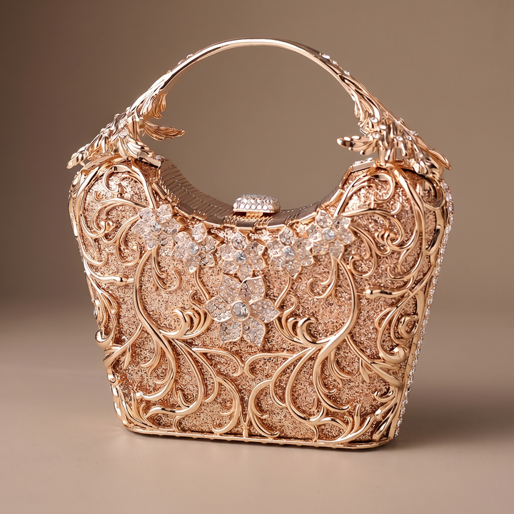 Isabeau Filigree Jeweled Evening Bag