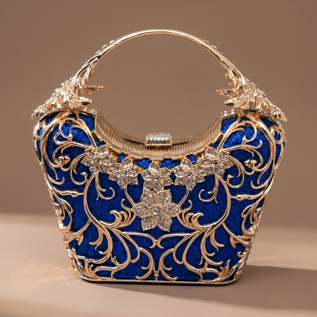 Isabeau Filigree Jeweled Evening Bag