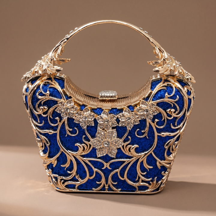 Isabeau Filigree Jeweled Evening Bag