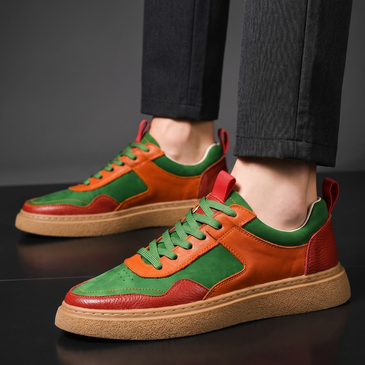 Rafferty Colorblock Suede Sneaker