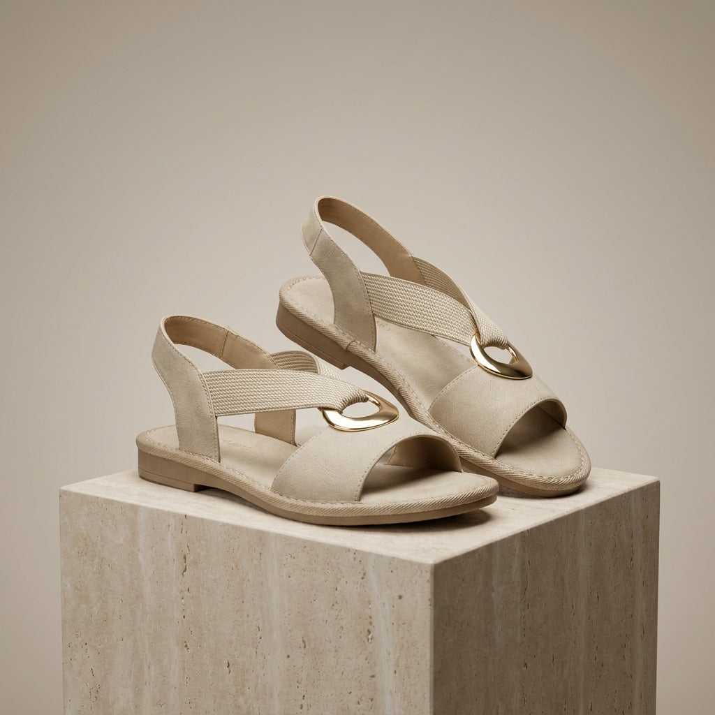 Serena Ring Buckle Sandal