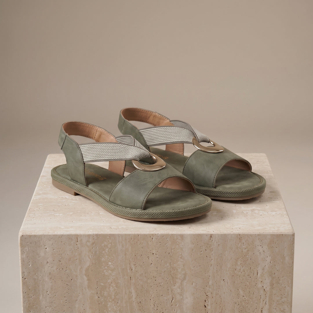 Serena Ring Buckle Sandal