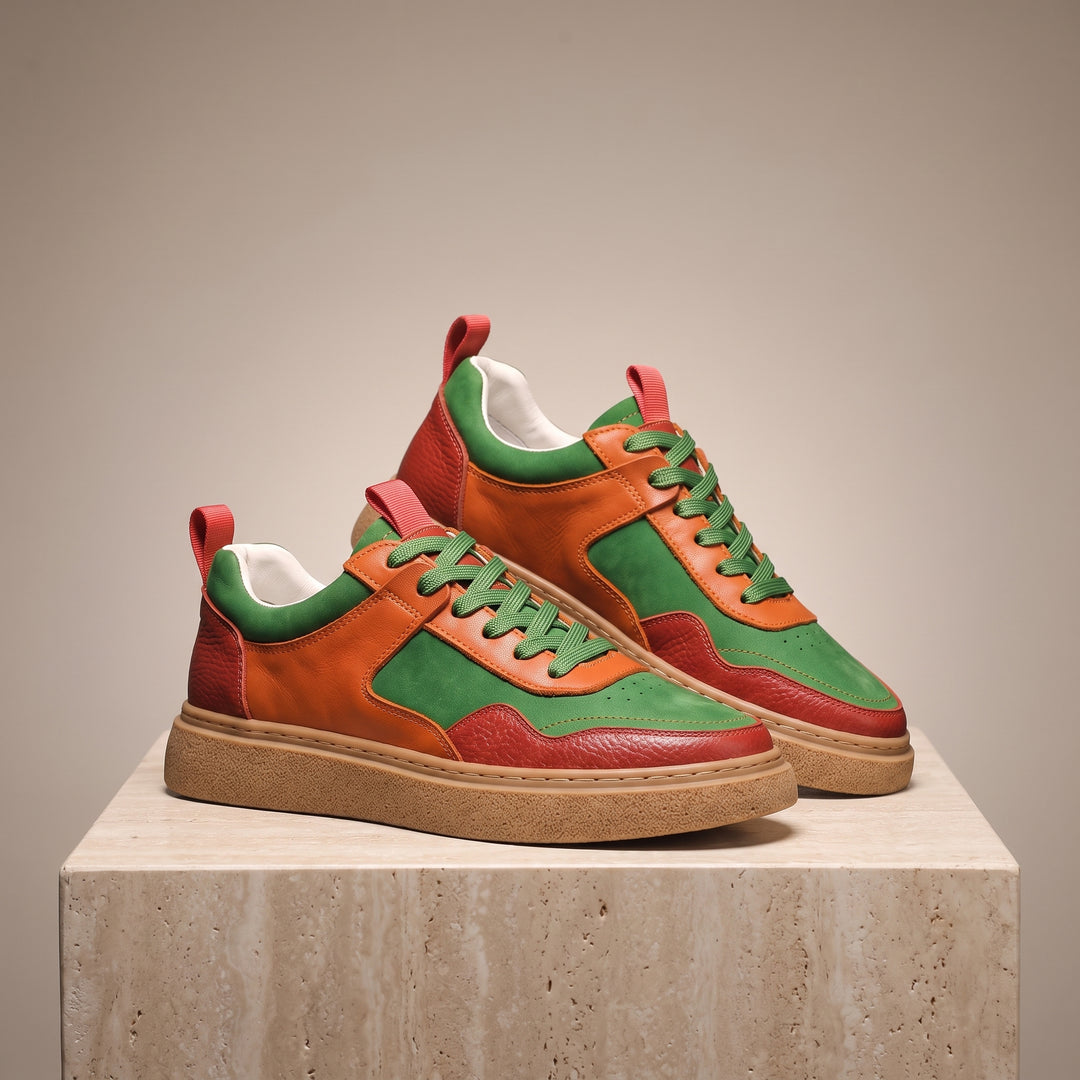Rafferty Colorblock Suede Sneaker