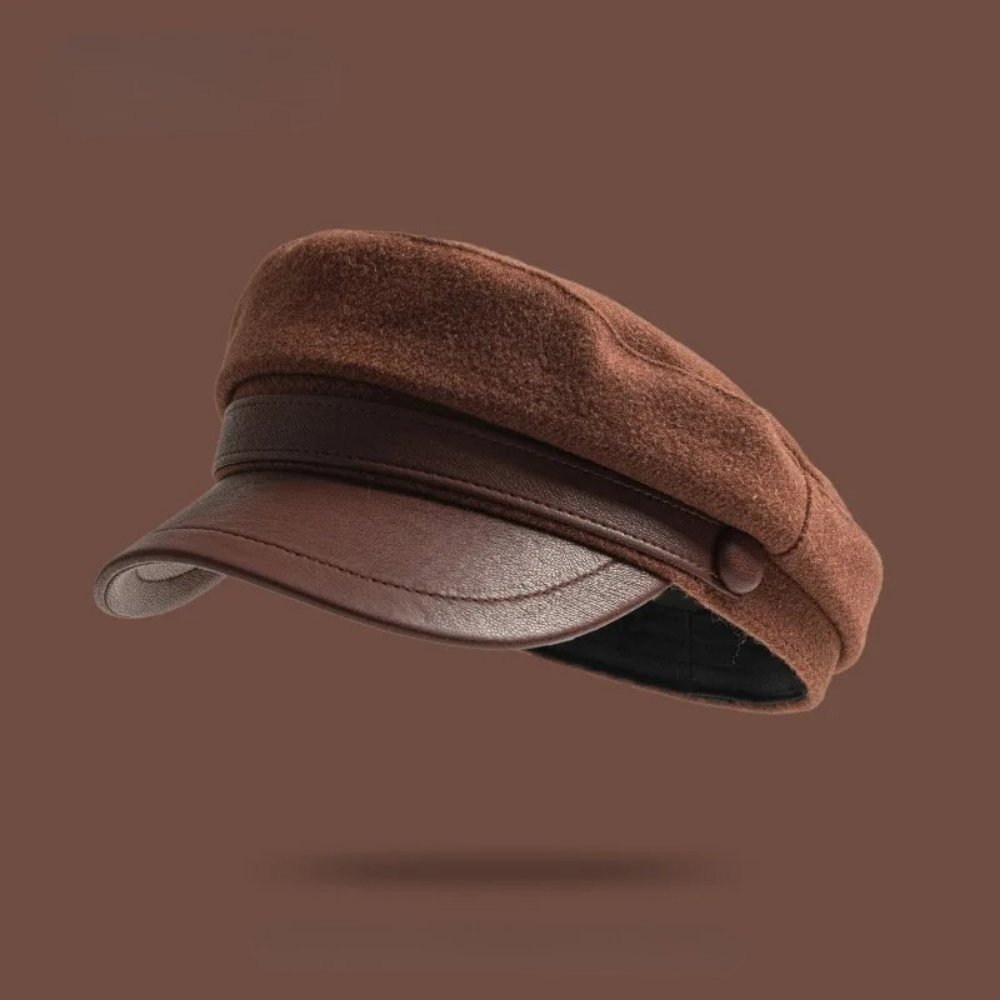 Valentina Wool Newsboy Cap