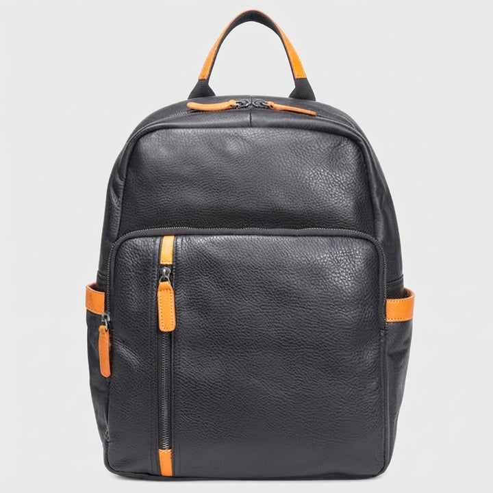 Everett Leather Travel Backpack