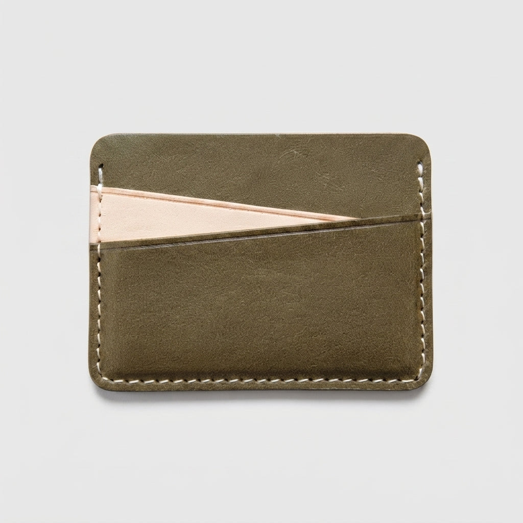Elliot Minimalist Leather Card Holder