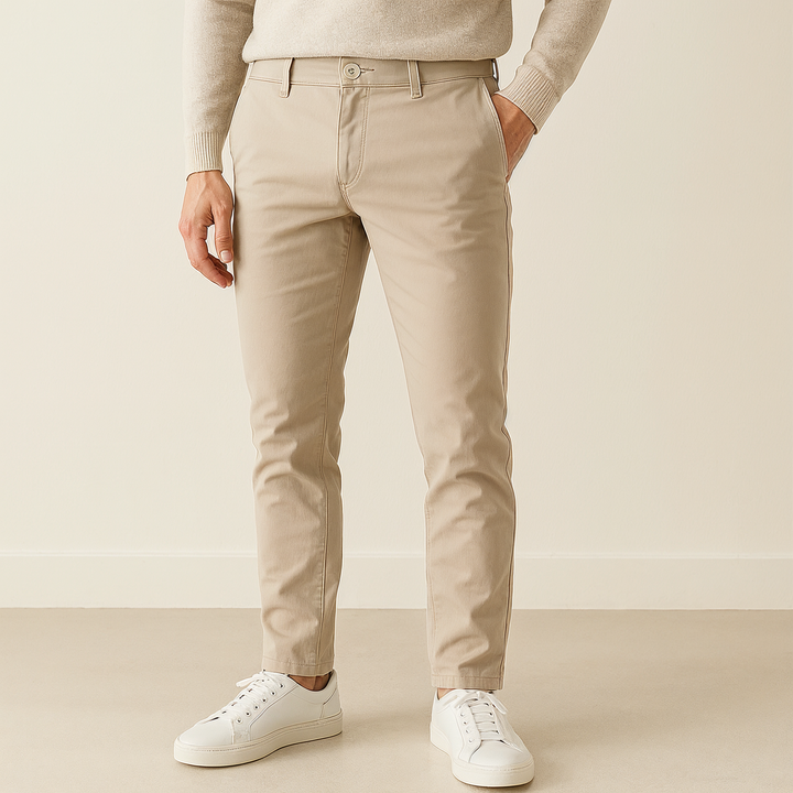 Dalton Garment-Dyed Chino Pant