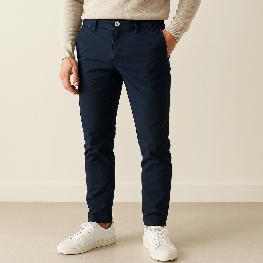 Dalton Garment-Dyed Chino Pant