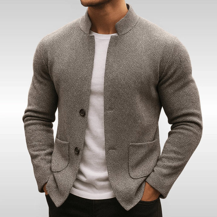 Asher Textured Knit Cardigan