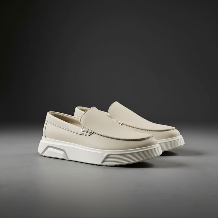 Lennox Hale Slip On Leather Loafers