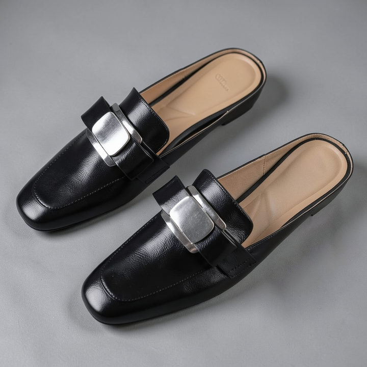 Aveline Dray Genuine Leather Flats