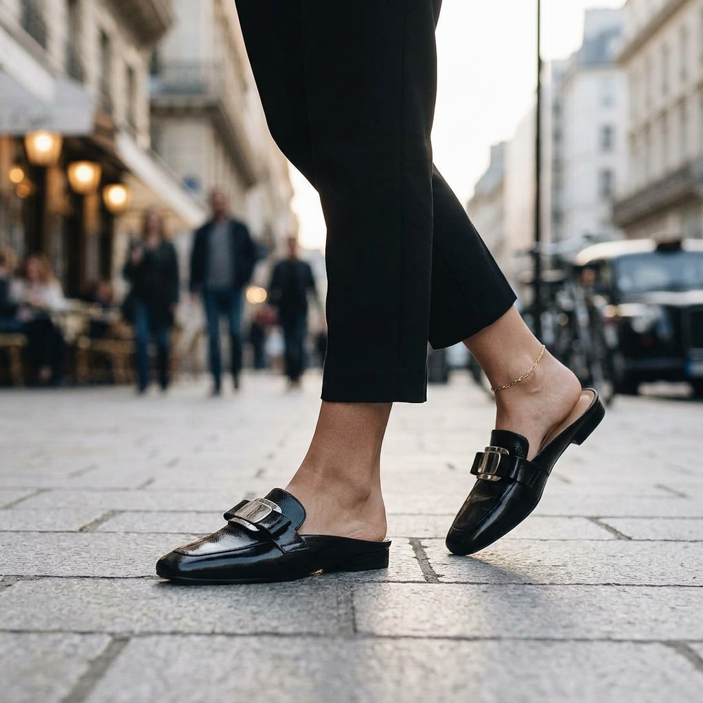 Aveline Dray Genuine Leather Flats