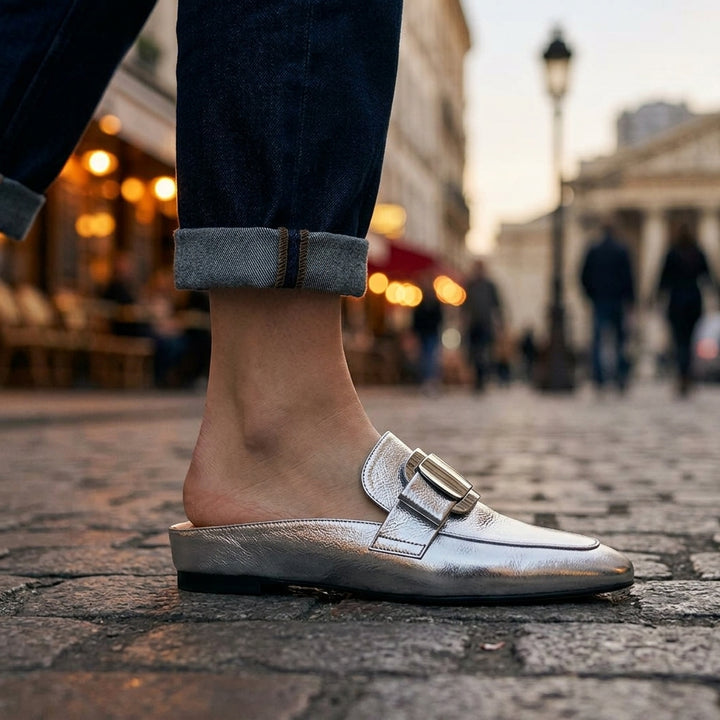 Aveline Dray Genuine Leather Flats