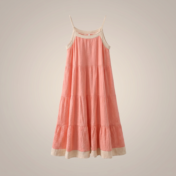 Amelie Cotton Tiered Sundress