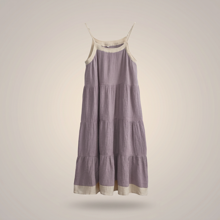 Amelie Cotton Tiered Sundress