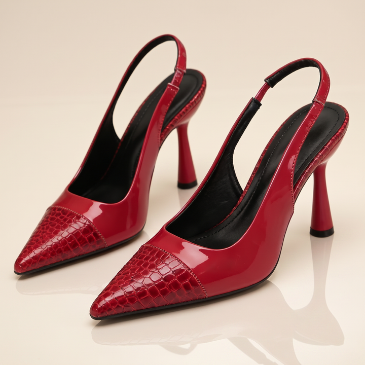 Camila Croc Slingback Heel