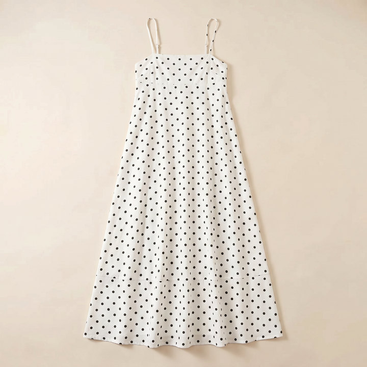 Serena Polka Dot Maxi Dress