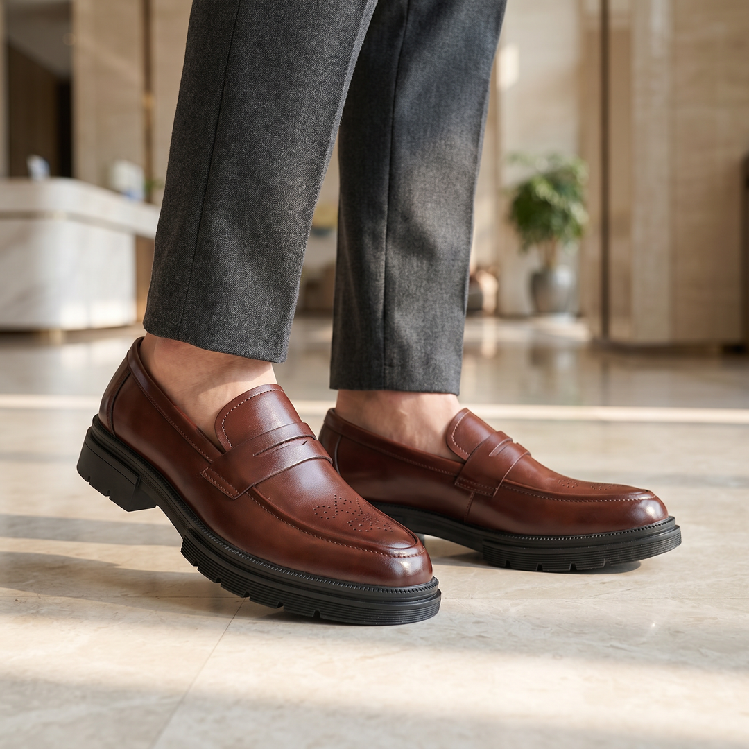 Dante Leather Penny Loafer