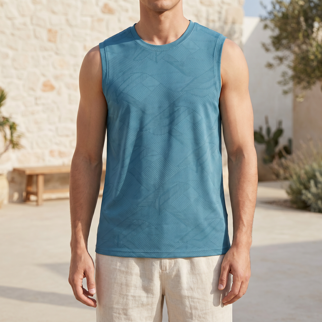 Kellan Jacquard Athletic Tank