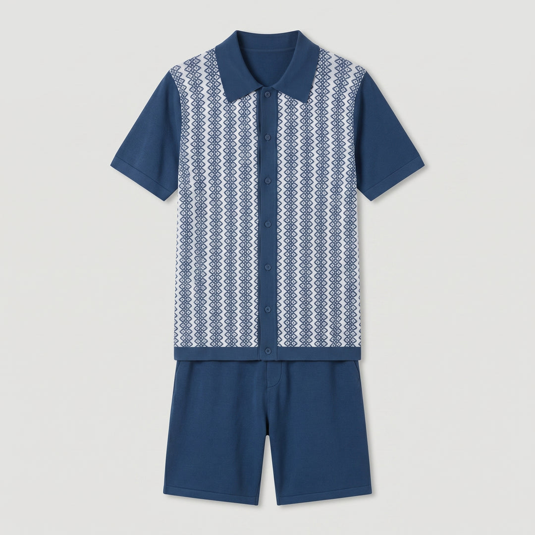Dorian Jacquard Knit Set
