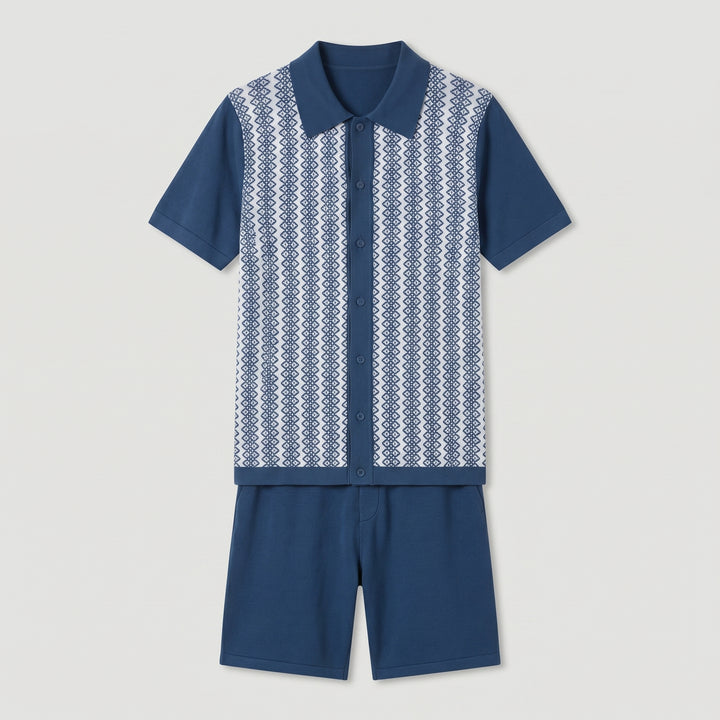 Dorian Jacquard Knit Set