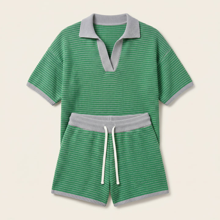 Elara Woven Knit Set